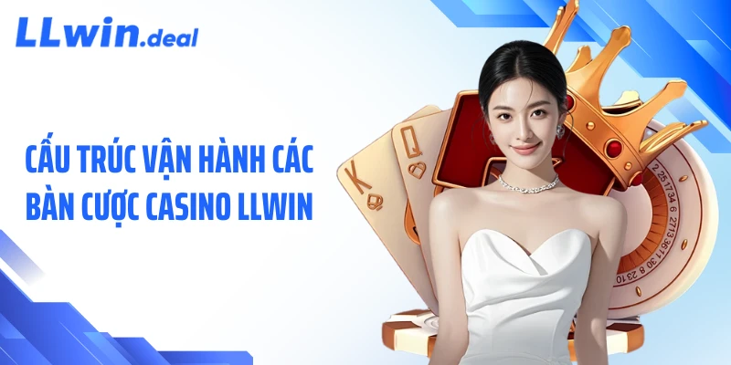 Cấu trúc vận hành các bàn cược casino LLWIN